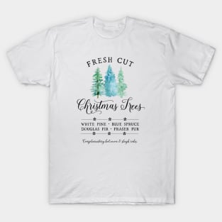 Fresh Cut Christmas Trees T-Shirt